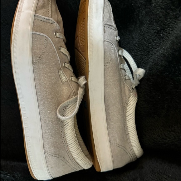 Keds size 10 Tennis Shoes, Lt. Gray, Gently Used~Back to School Ready! - Picture 5 of 9